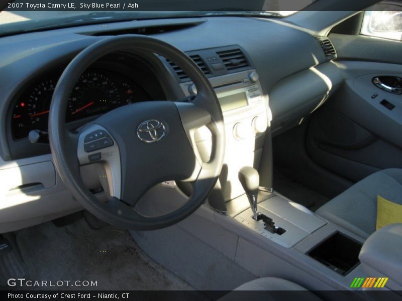 Sky Blue Pearl / Ash 2007 Toyota Camry LE