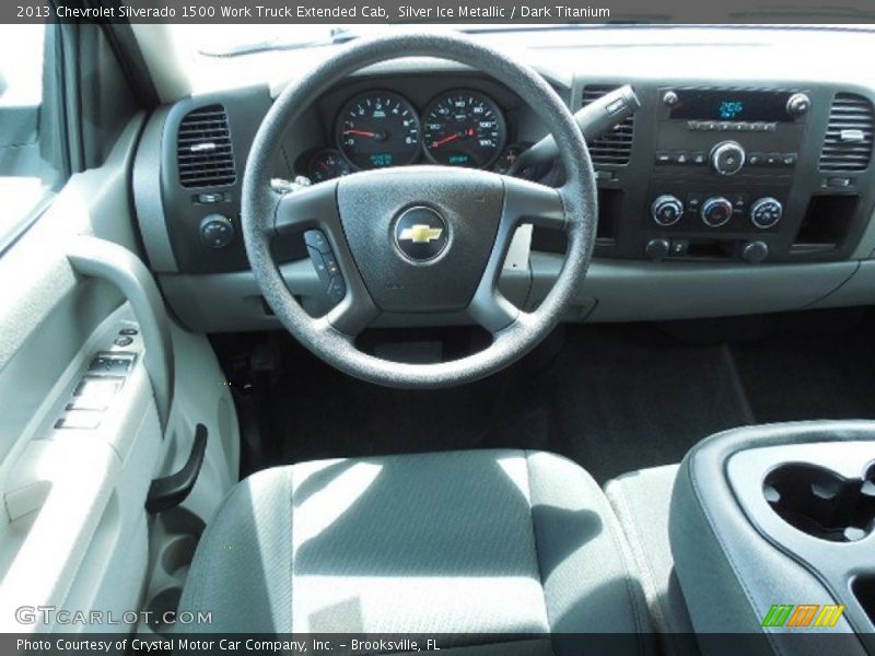 Dashboard of 2013 Silverado 1500 Work Truck Extended Cab