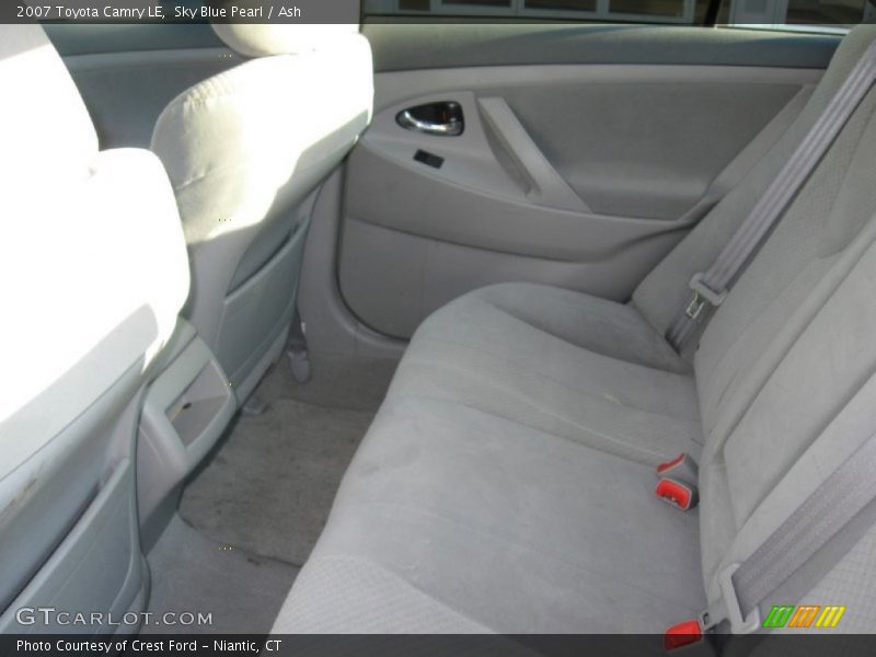 Sky Blue Pearl / Ash 2007 Toyota Camry LE