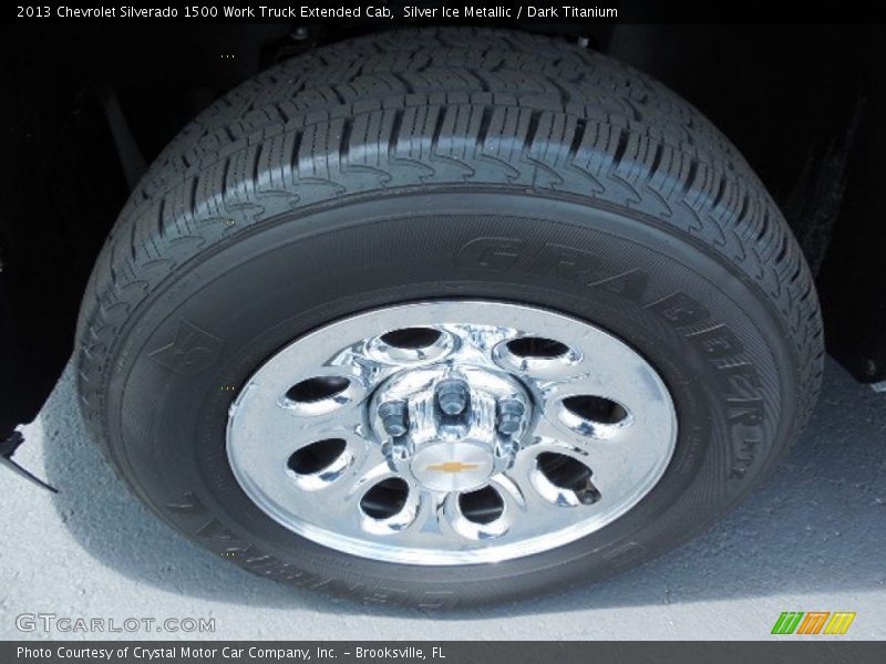  2013 Silverado 1500 Work Truck Extended Cab Wheel