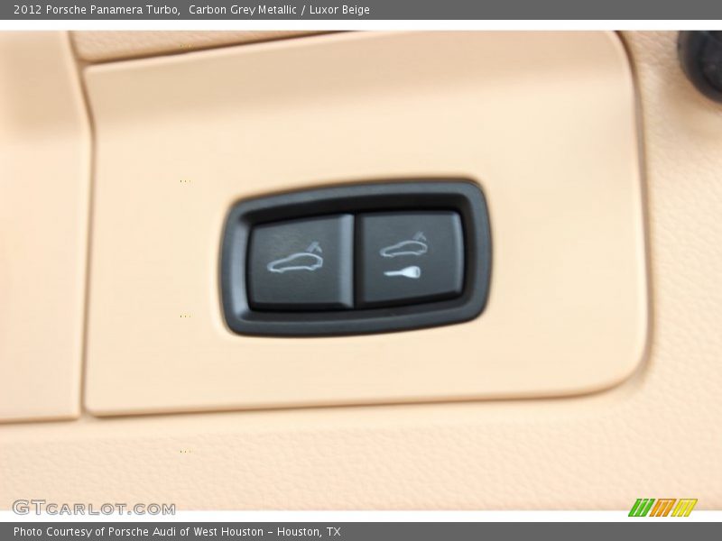 Carbon Grey Metallic / Luxor Beige 2012 Porsche Panamera Turbo