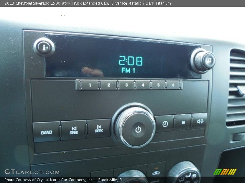 Audio System of 2013 Silverado 1500 Work Truck Extended Cab