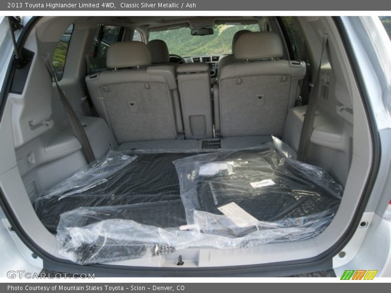 Classic Silver Metallic / Ash 2013 Toyota Highlander Limited 4WD