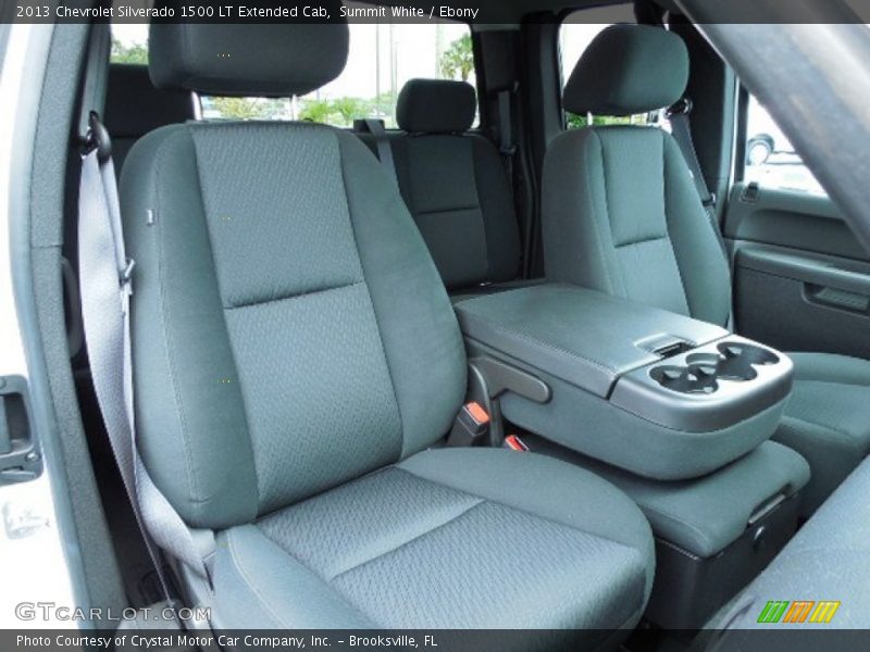 Summit White / Ebony 2013 Chevrolet Silverado 1500 LT Extended Cab
