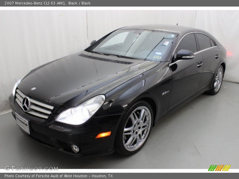 Black / Black 2007 Mercedes-Benz CLS 63 AMG