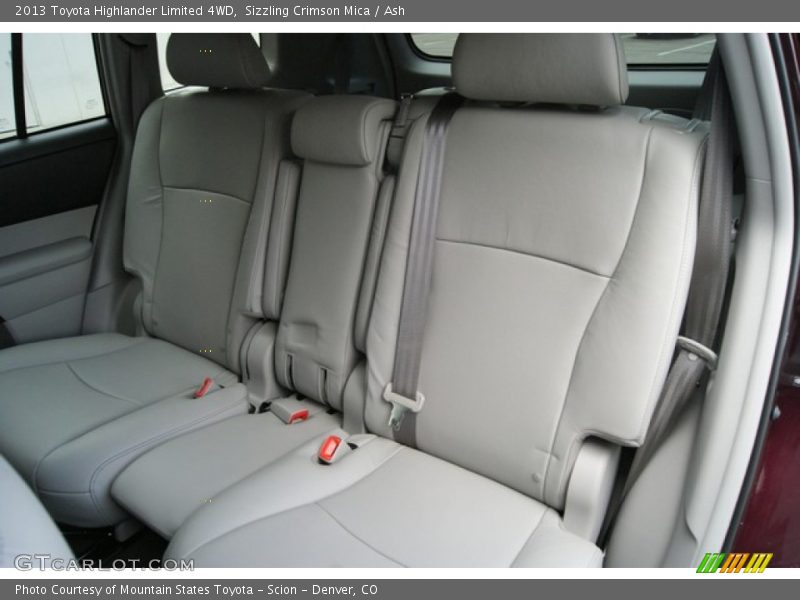 Sizzling Crimson Mica / Ash 2013 Toyota Highlander Limited 4WD
