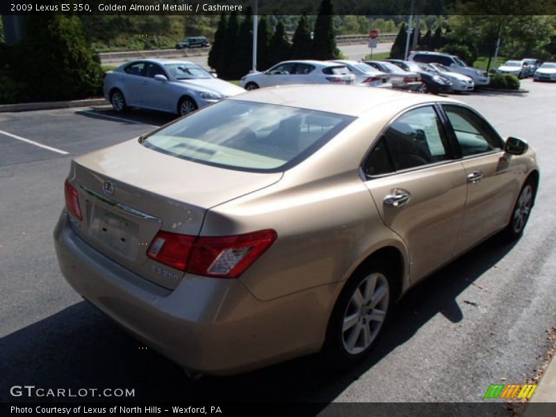 Golden Almond Metallic / Cashmere 2009 Lexus ES 350