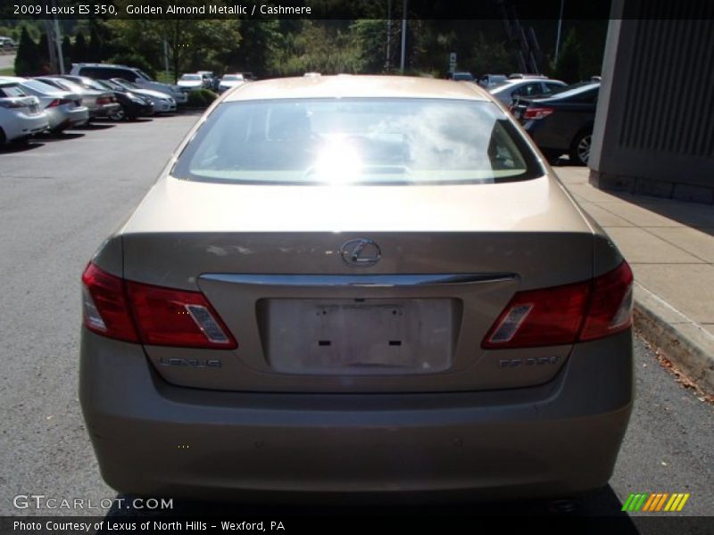 Golden Almond Metallic / Cashmere 2009 Lexus ES 350