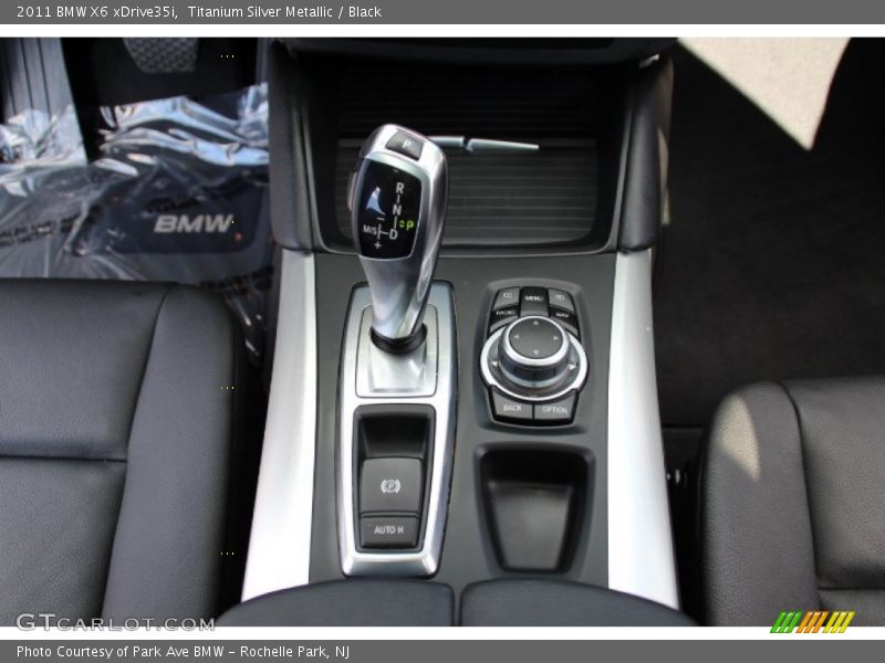 Titanium Silver Metallic / Black 2011 BMW X6 xDrive35i