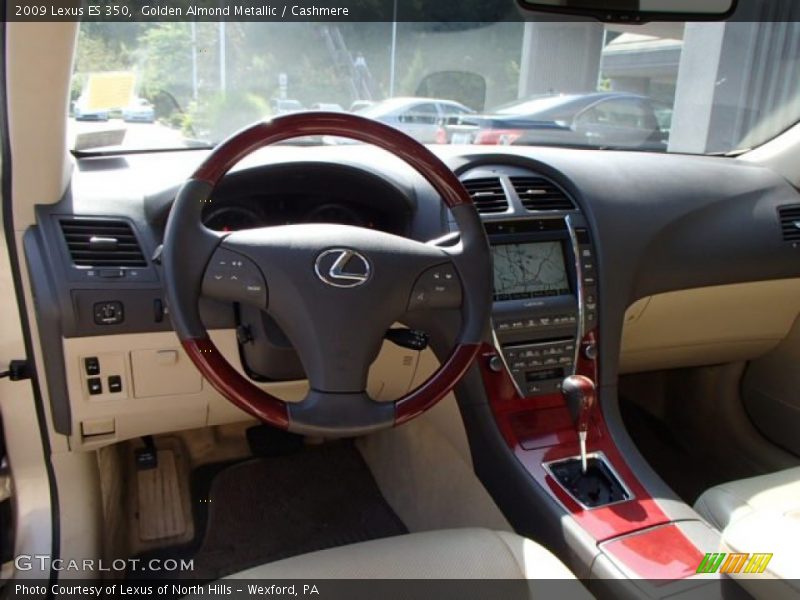 Golden Almond Metallic / Cashmere 2009 Lexus ES 350
