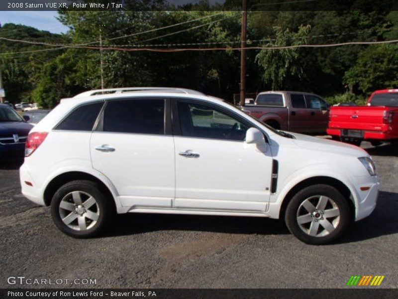 Polar White / Tan 2008 Saturn VUE XR