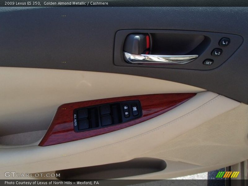 Golden Almond Metallic / Cashmere 2009 Lexus ES 350