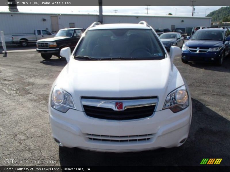 Polar White / Tan 2008 Saturn VUE XR