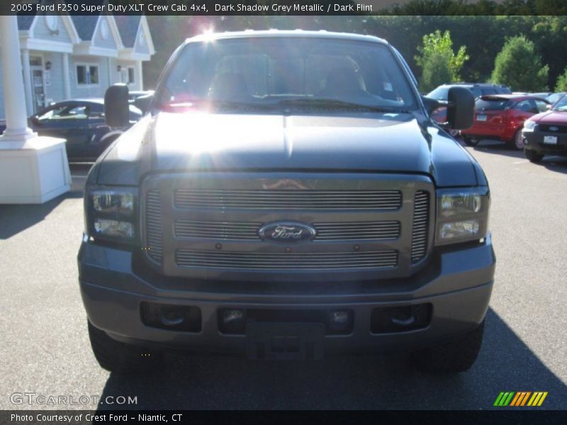 Dark Shadow Grey Metallic / Dark Flint 2005 Ford F250 Super Duty XLT Crew Cab 4x4