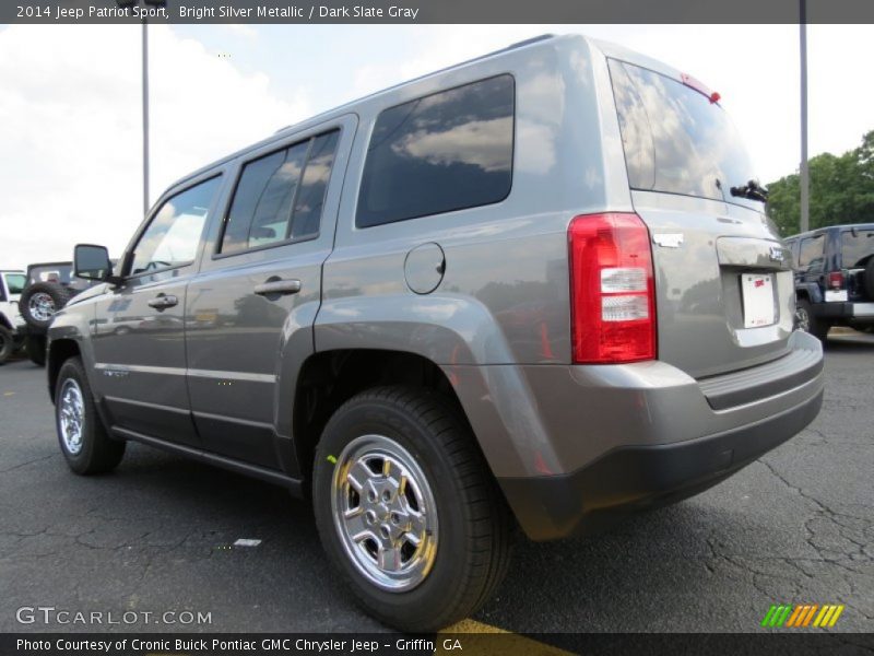 Bright Silver Metallic / Dark Slate Gray 2014 Jeep Patriot Sport