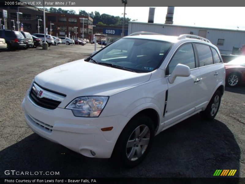 Polar White / Tan 2008 Saturn VUE XR