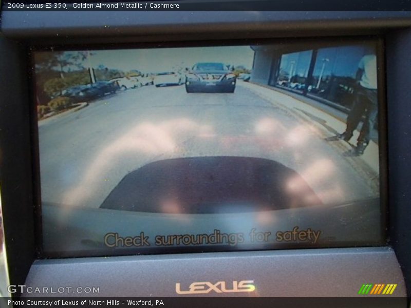 Golden Almond Metallic / Cashmere 2009 Lexus ES 350