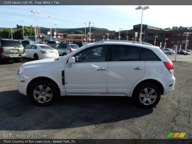 Polar White / Tan 2008 Saturn VUE XR