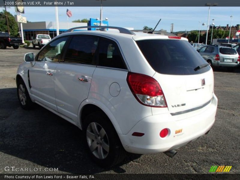 Polar White / Tan 2008 Saturn VUE XR
