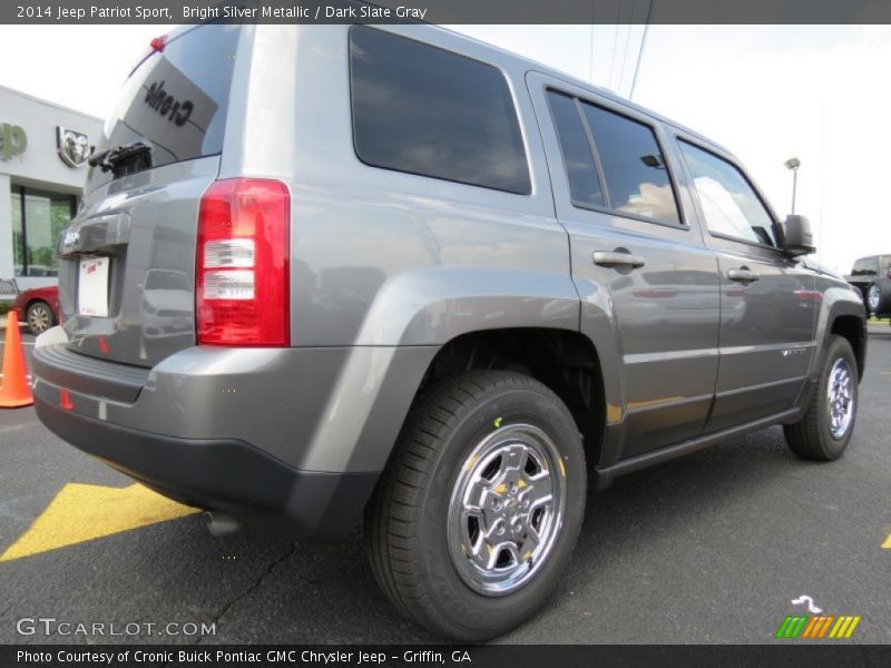 Bright Silver Metallic / Dark Slate Gray 2014 Jeep Patriot Sport
