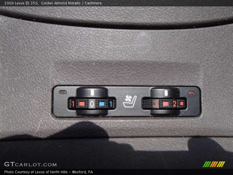 Golden Almond Metallic / Cashmere 2009 Lexus ES 350