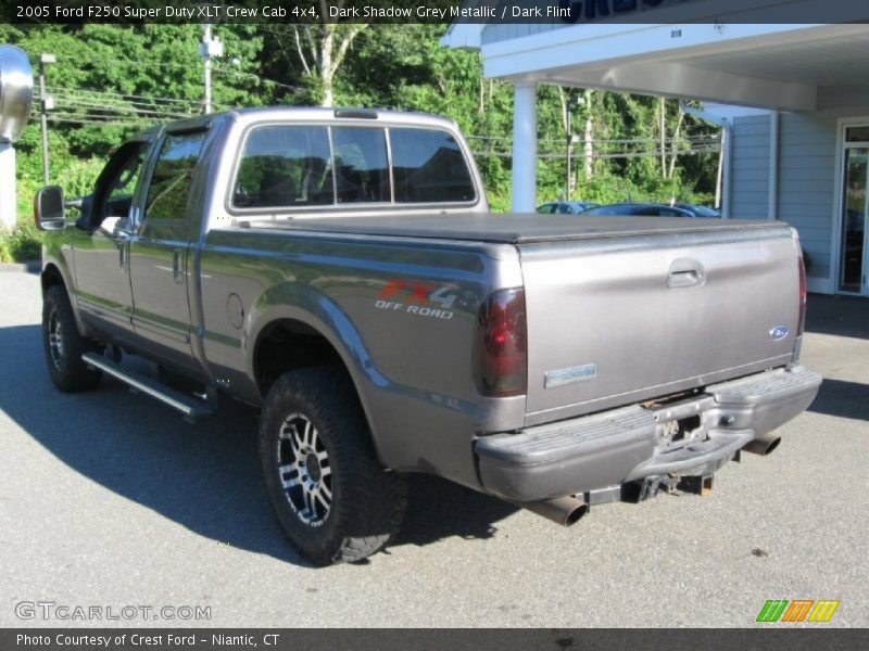 Dark Shadow Grey Metallic / Dark Flint 2005 Ford F250 Super Duty XLT Crew Cab 4x4