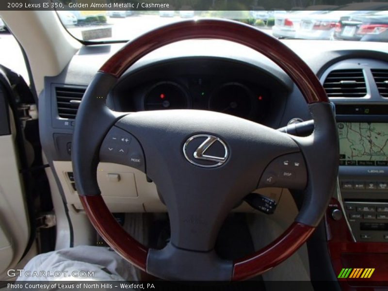 Golden Almond Metallic / Cashmere 2009 Lexus ES 350