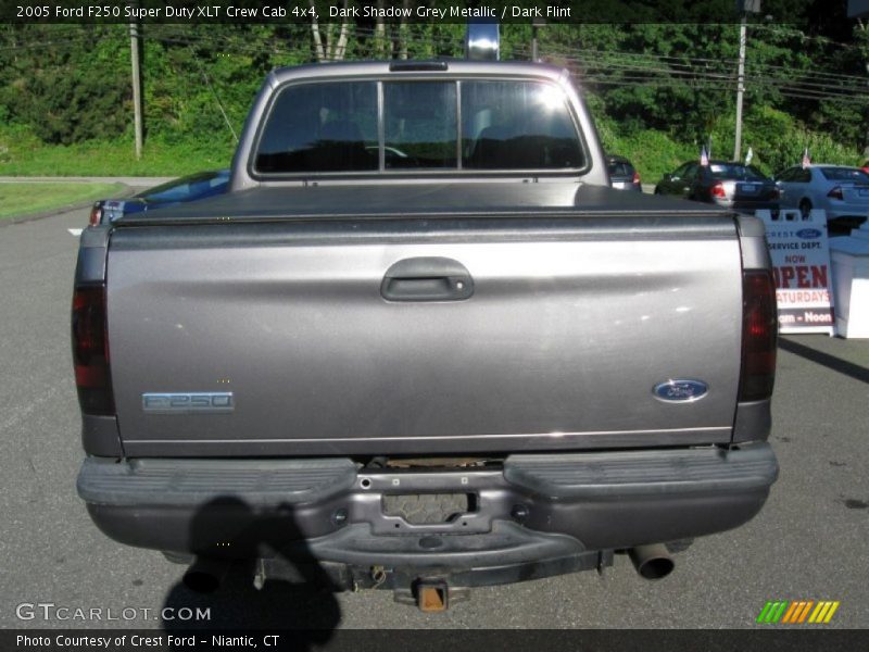 Dark Shadow Grey Metallic / Dark Flint 2005 Ford F250 Super Duty XLT Crew Cab 4x4