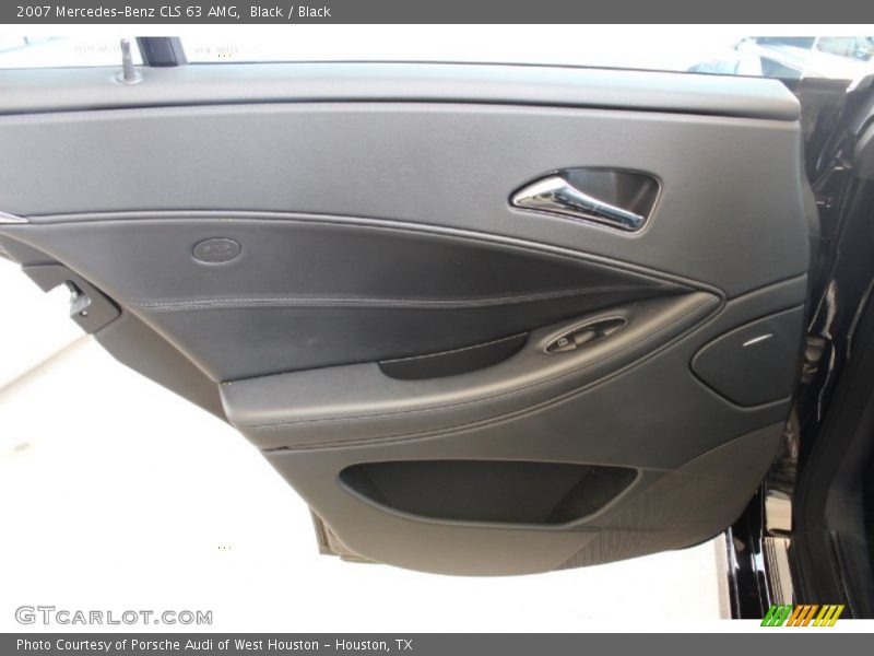 Black / Black 2007 Mercedes-Benz CLS 63 AMG