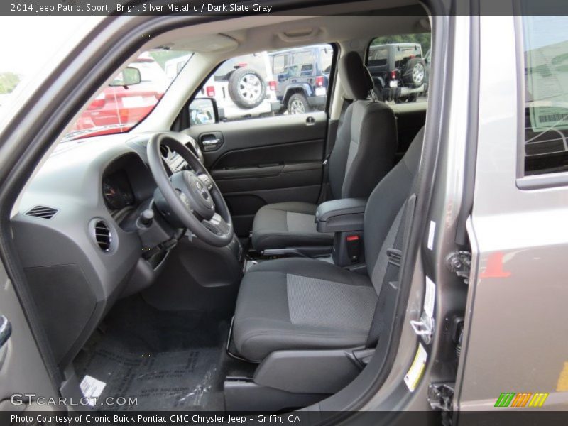 Bright Silver Metallic / Dark Slate Gray 2014 Jeep Patriot Sport