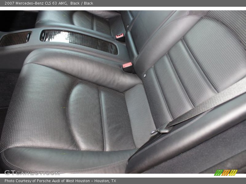 Black / Black 2007 Mercedes-Benz CLS 63 AMG