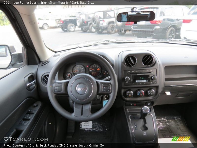 Bright Silver Metallic / Dark Slate Gray 2014 Jeep Patriot Sport