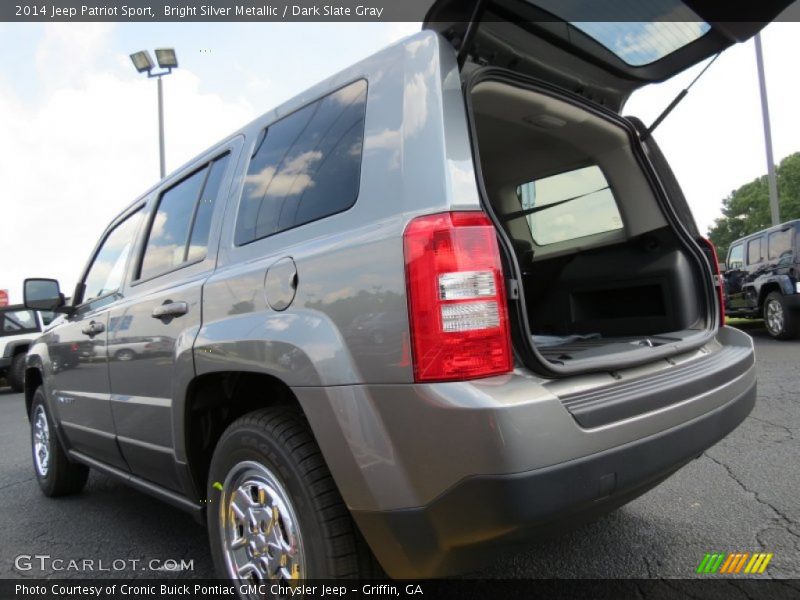 Bright Silver Metallic / Dark Slate Gray 2014 Jeep Patriot Sport