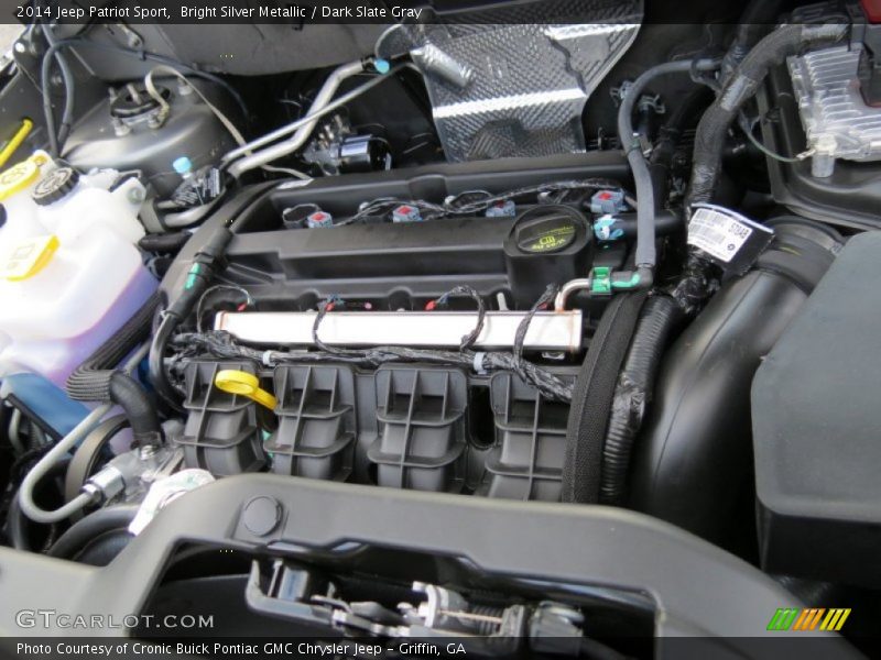 Bright Silver Metallic / Dark Slate Gray 2014 Jeep Patriot Sport