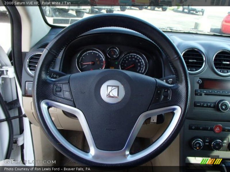 Polar White / Tan 2008 Saturn VUE XR