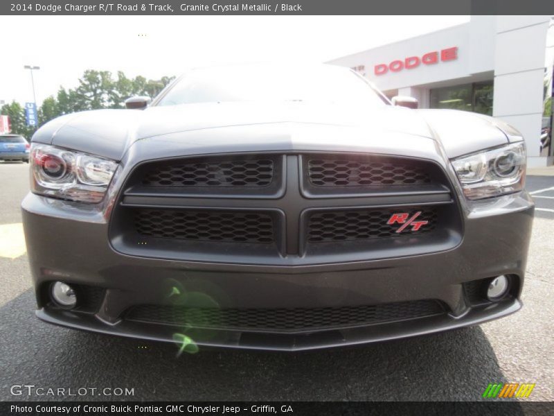 Granite Crystal Metallic / Black 2014 Dodge Charger R/T Road & Track