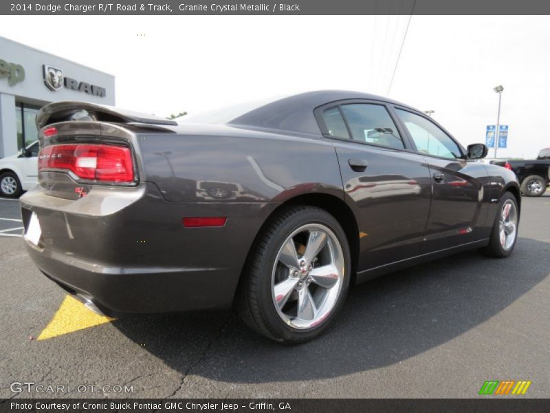 Granite Crystal Metallic / Black 2014 Dodge Charger R/T Road & Track