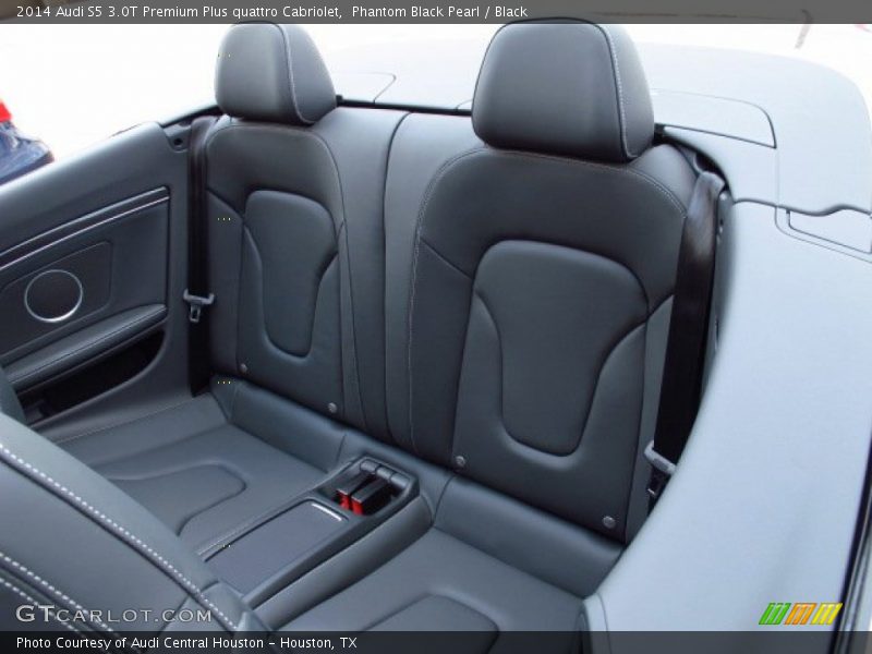 Rear Seat of 2014 S5 3.0T Premium Plus quattro Cabriolet