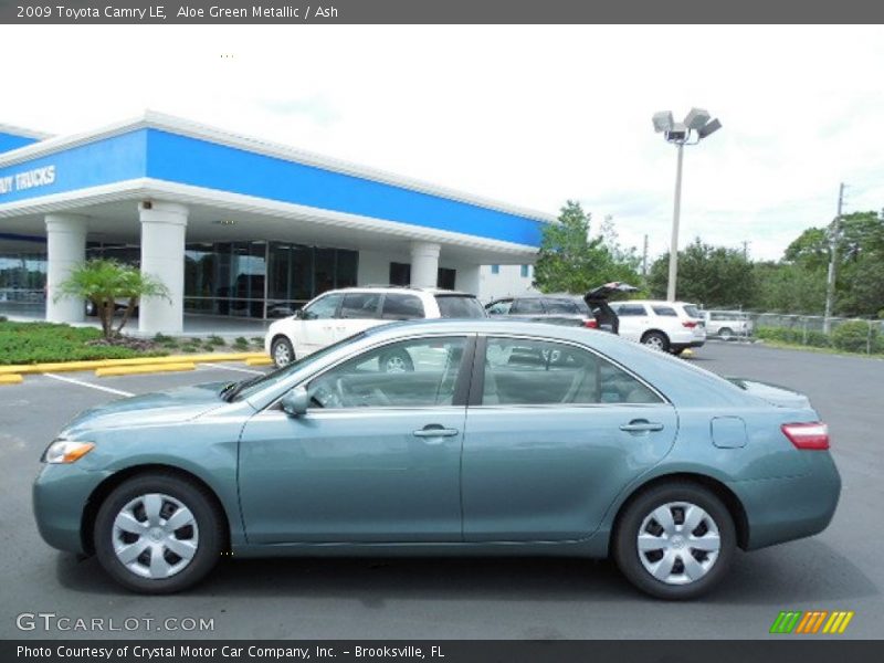 Aloe Green Metallic / Ash 2009 Toyota Camry LE