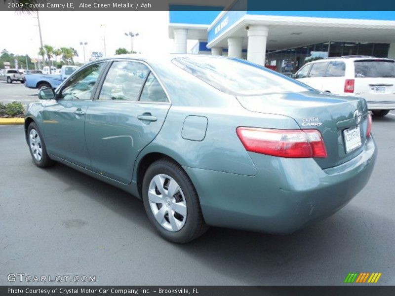 Aloe Green Metallic / Ash 2009 Toyota Camry LE