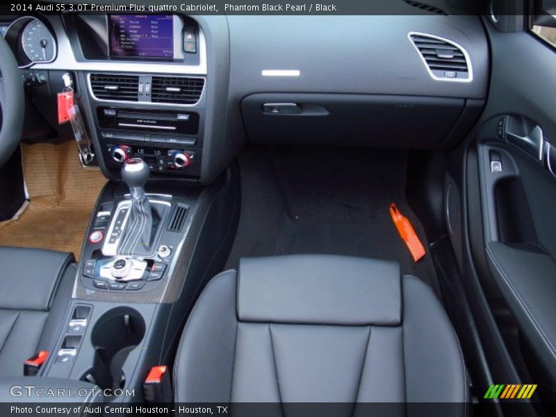 Phantom Black Pearl / Black 2014 Audi S5 3.0T Premium Plus quattro Cabriolet