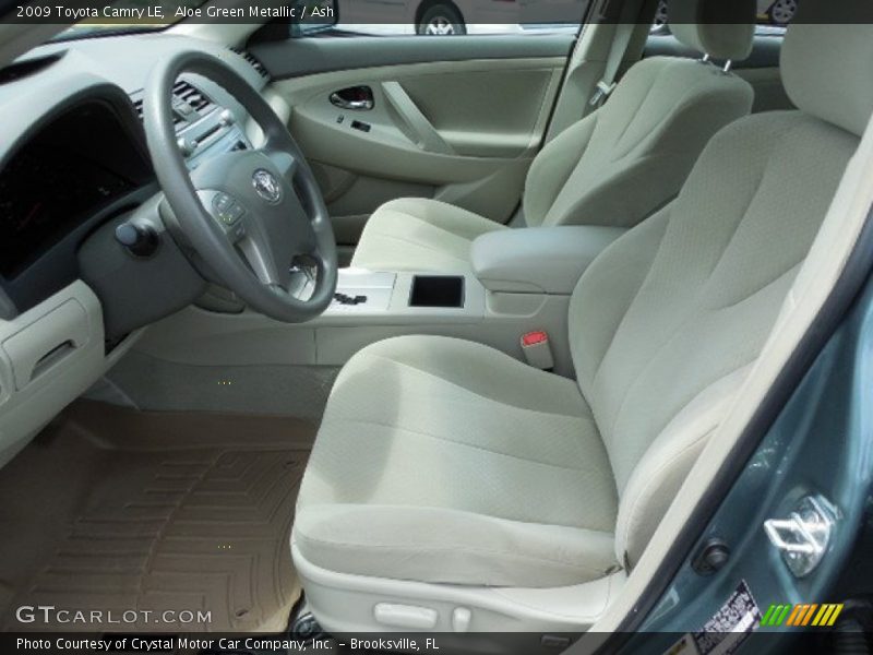 Aloe Green Metallic / Ash 2009 Toyota Camry LE