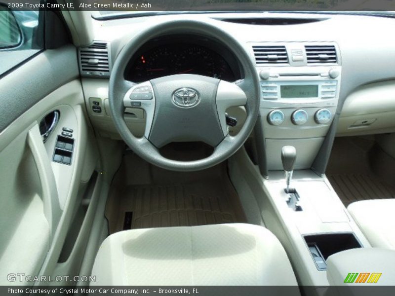 Aloe Green Metallic / Ash 2009 Toyota Camry LE