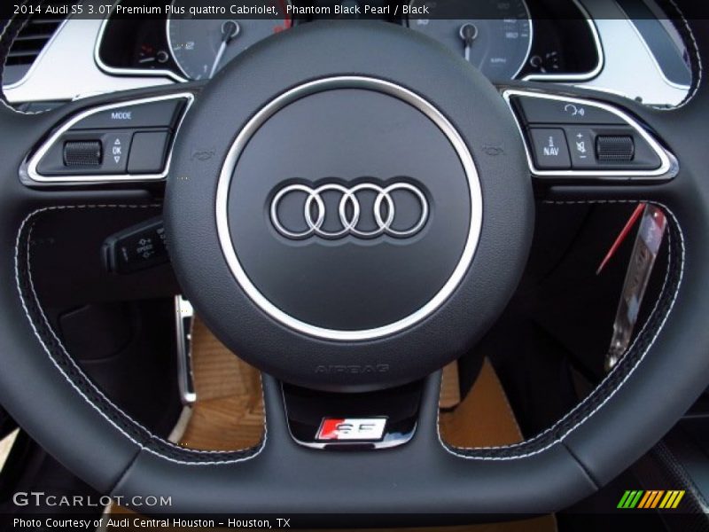  2014 S5 3.0T Premium Plus quattro Cabriolet Steering Wheel