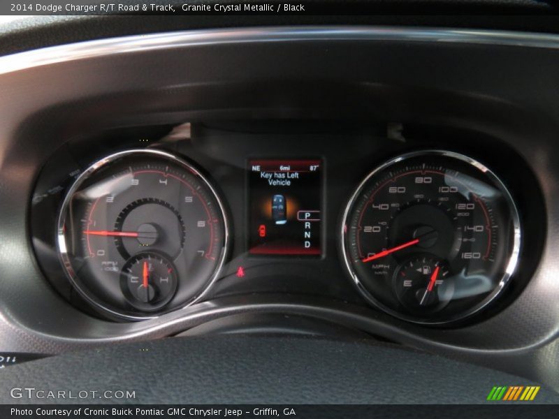 Granite Crystal Metallic / Black 2014 Dodge Charger R/T Road & Track