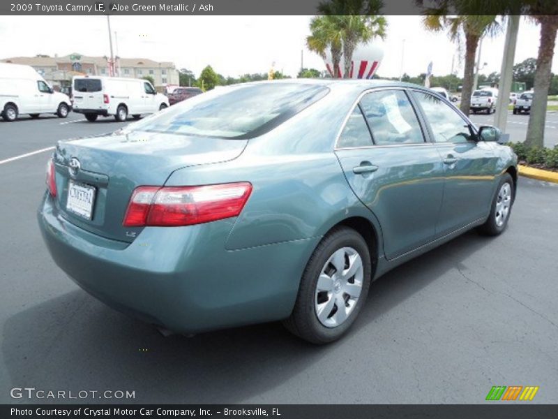 Aloe Green Metallic / Ash 2009 Toyota Camry LE