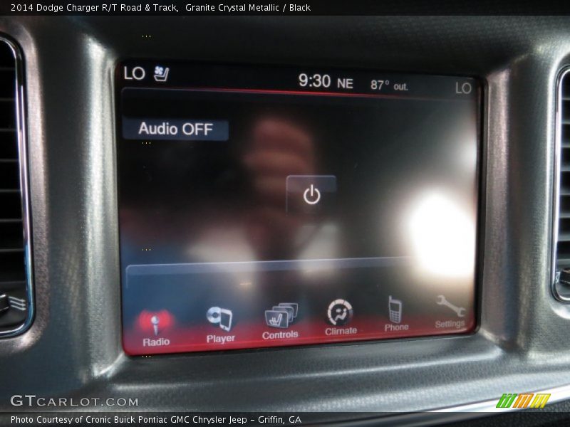 Granite Crystal Metallic / Black 2014 Dodge Charger R/T Road & Track