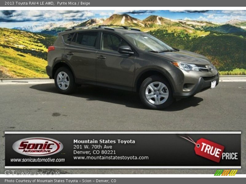 Pyrite Mica / Beige 2013 Toyota RAV4 LE AWD