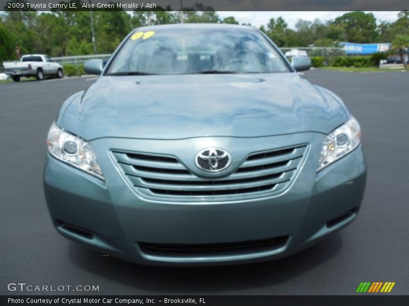 Aloe Green Metallic / Ash 2009 Toyota Camry LE