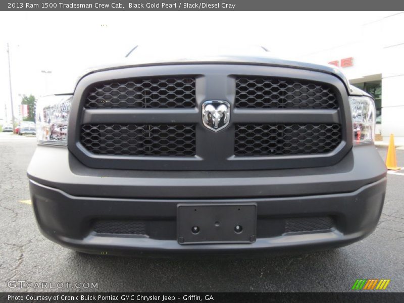 Black Gold Pearl / Black/Diesel Gray 2013 Ram 1500 Tradesman Crew Cab